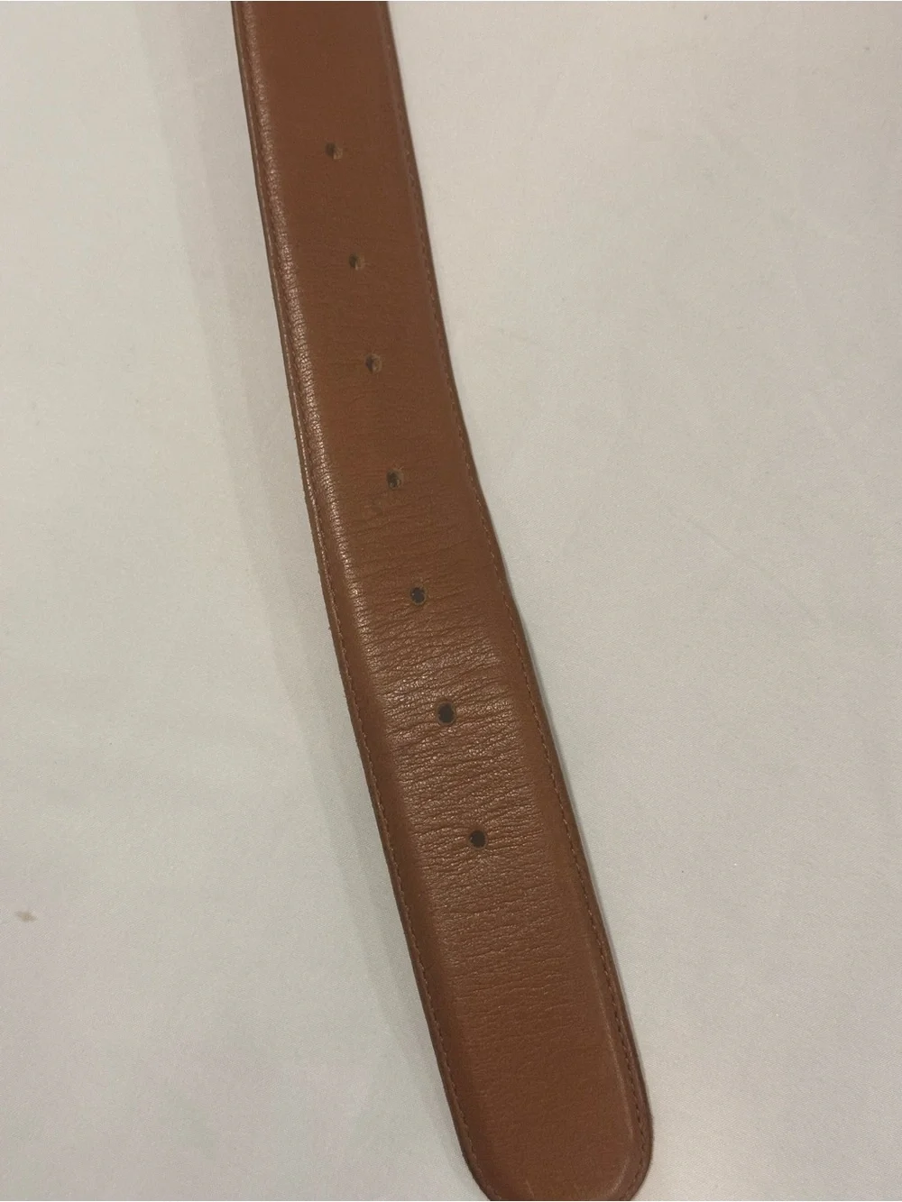 Vintage Coach Brown Leather Belt